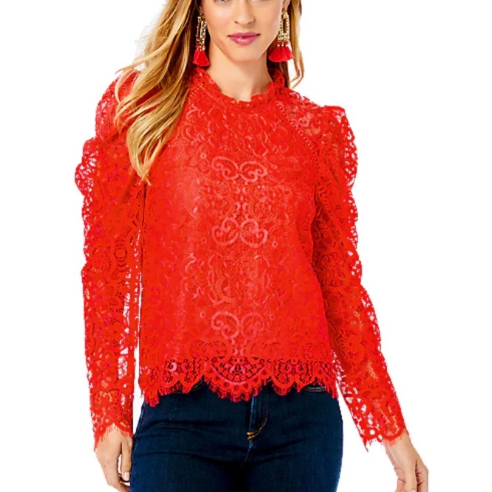 Lily Pulitzer Avery Lace Top